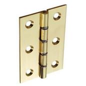 Securit B4201 Self Coloured Solid Brass Butt Hinges 25mm Box of 10