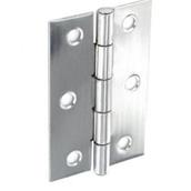Securit B4302 1838 Steel Butt Hinges Chrome Plated 3