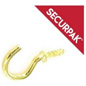 SecurPak SP10124 - Bag/10 Cup Hook BP 25mm (15)