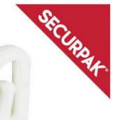 SecurPak SP10156 - Bag/10 Curtain Hook Plastic White (100)