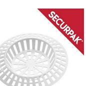 SecurPak SP10208 - Bag/10 Sink Strainer White 45mm (2)