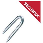SecurPak SP10452 - Bag/10 Netting Staples ZP 32mm (100g)