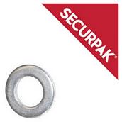 SecurPak SP10485 - Bag/10 Washers ZP M4 (100)