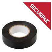 SecurPak SP10696 - Bag/10 PVC Tape Black 5m (1)