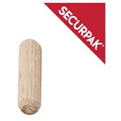 SecurPak SP11404 - Bag/10 Wooden Dowels M6 x 30mm (20)