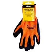 * Pack of 12 Prs * Rolson 60651 Textured Nitrile Coated Work Gloves Size X.Large