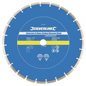 Silverline (633755) Concrete and Stone Cutting Diamond Blade 350 x 25mm * Clearance *
