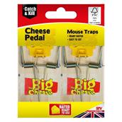 The Big Cheese Wooden Mouse Trap Twin Pack